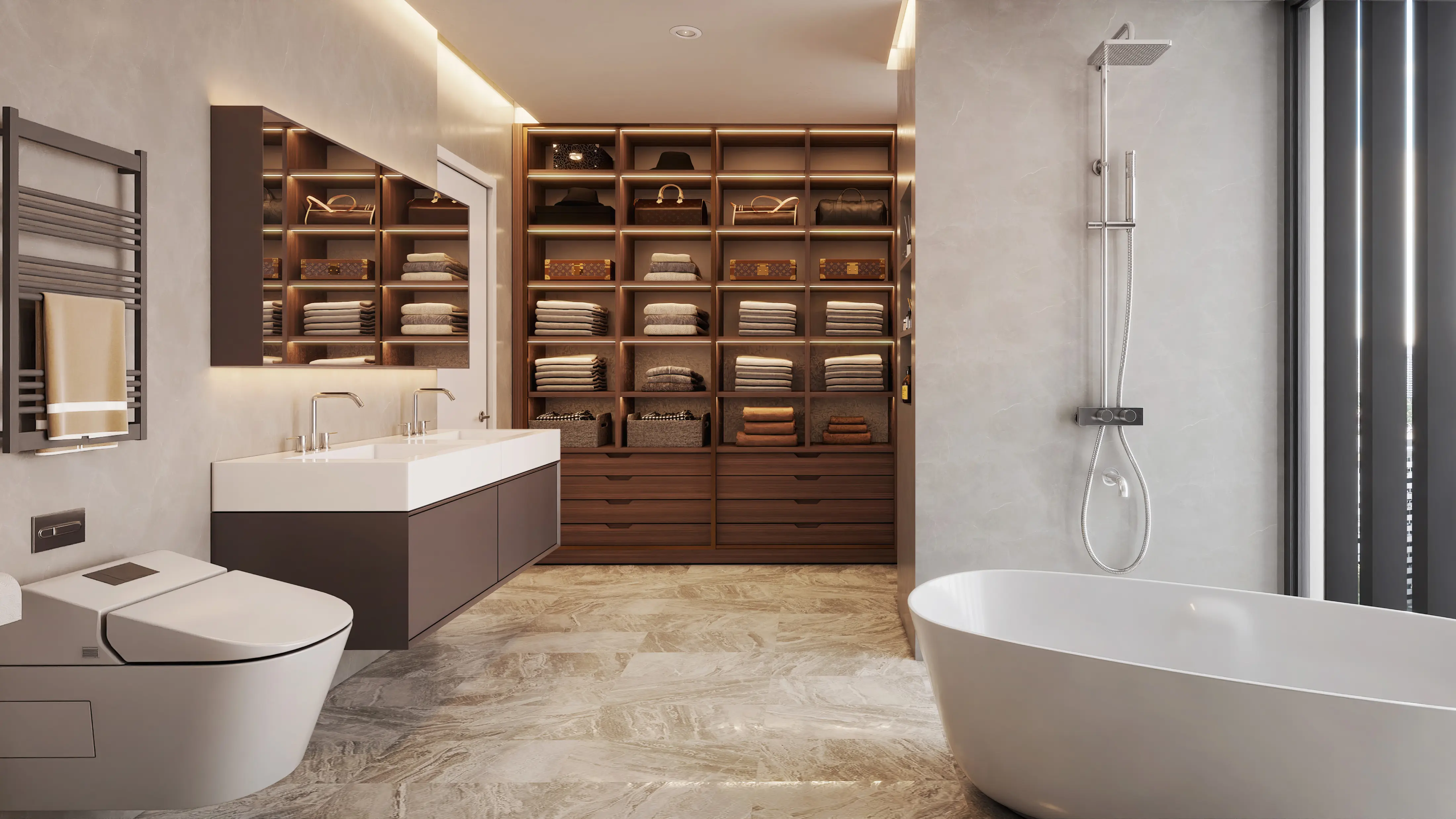 Titanium SPR bathroom