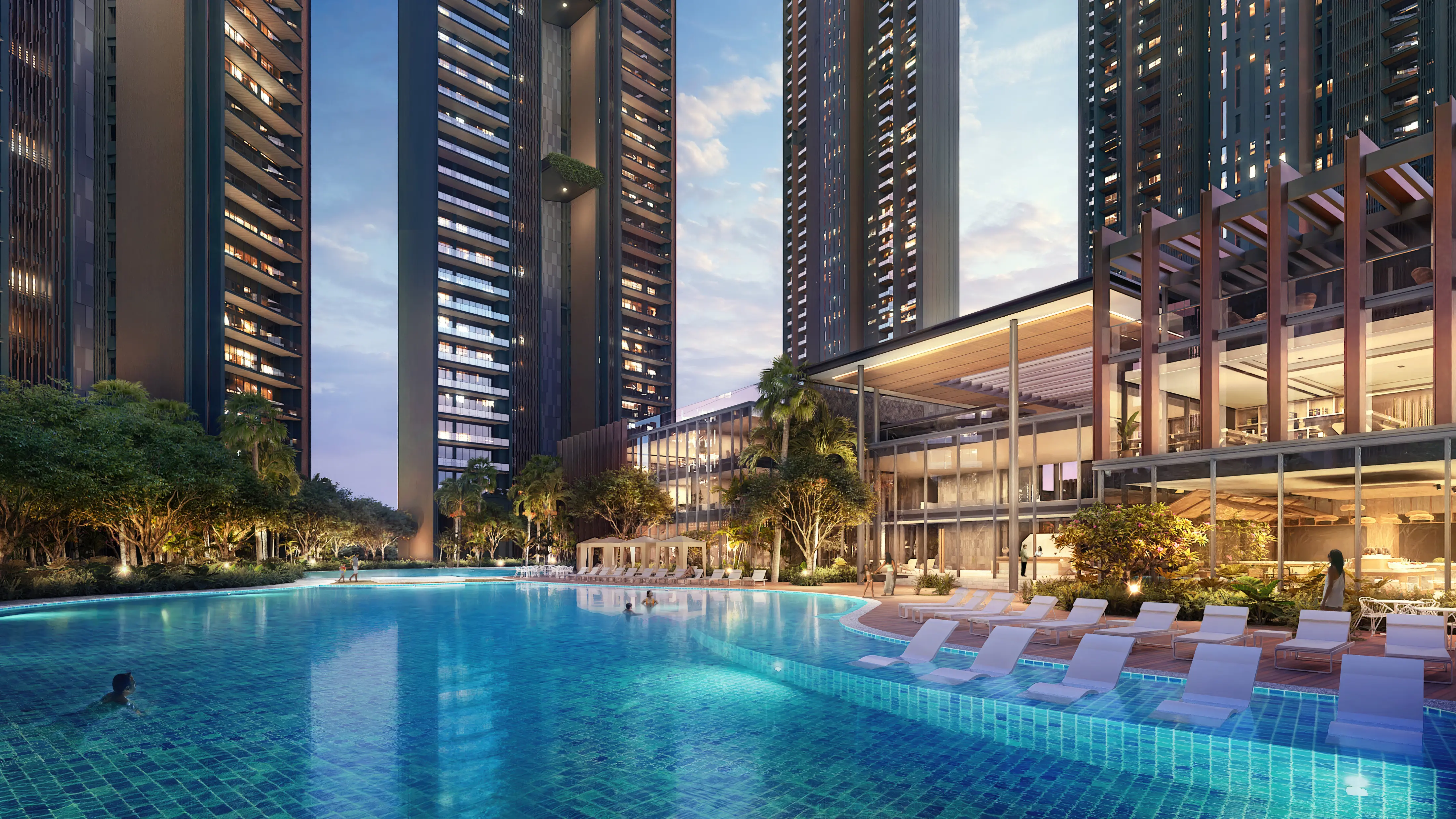 Titanium SPR lagoon pool