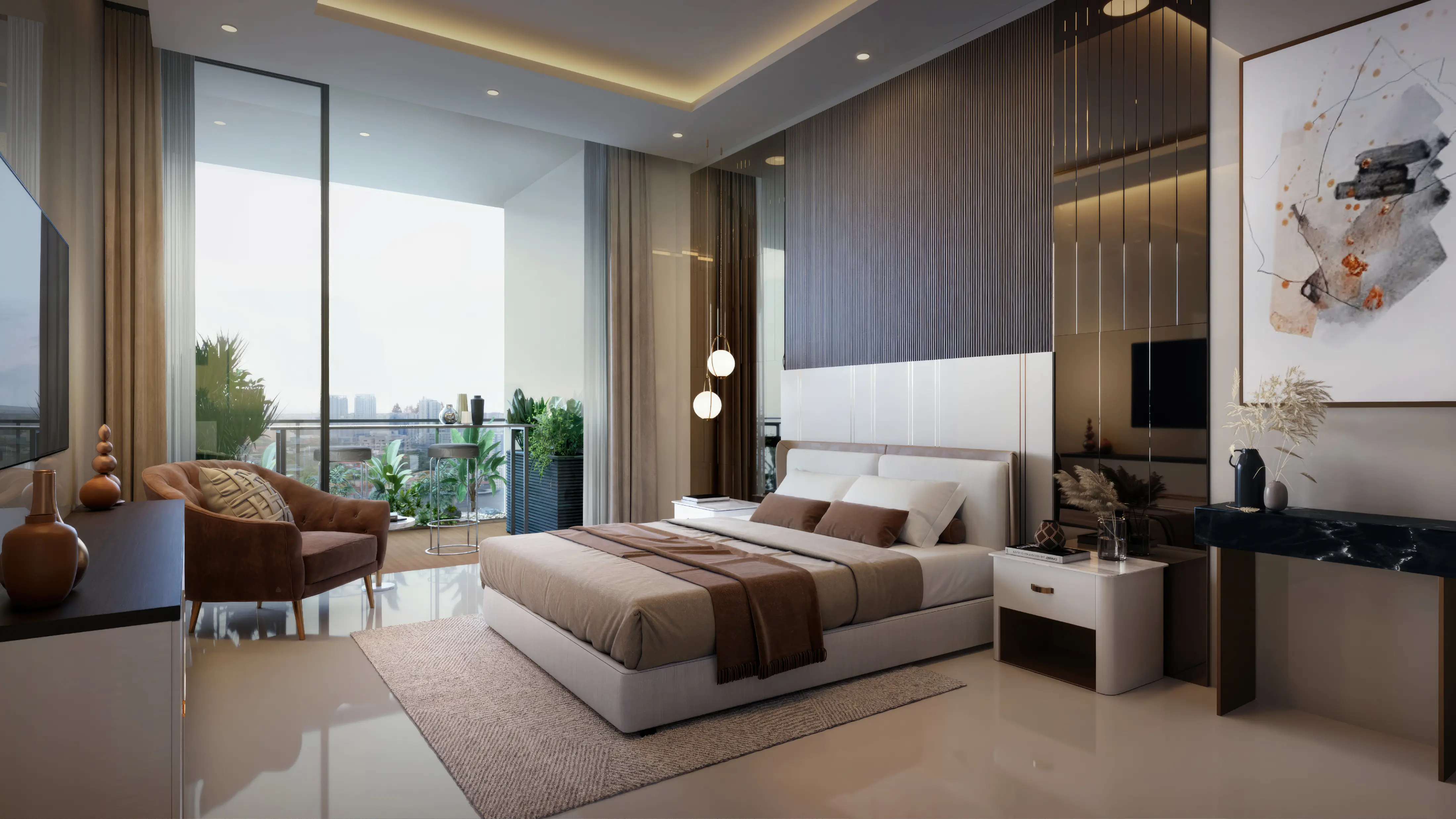Titanium SPR master bedroom